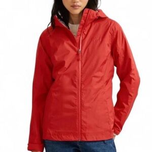 Eddie Bauer RipPac Pro Waterproof Rain Jacket – Deep Persimmon – Women's Medium
